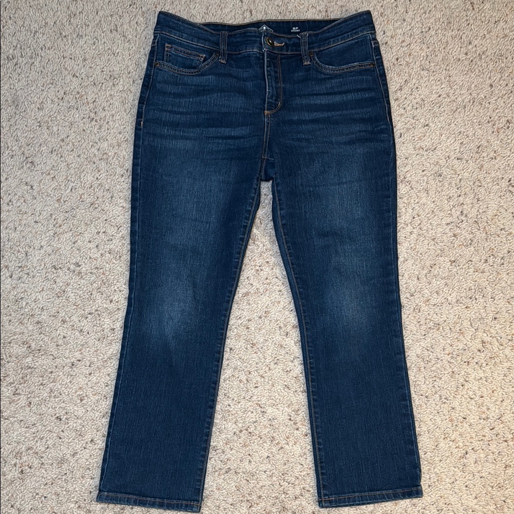 St John’s Bay Petite Women's Blue  straight leg Jeans